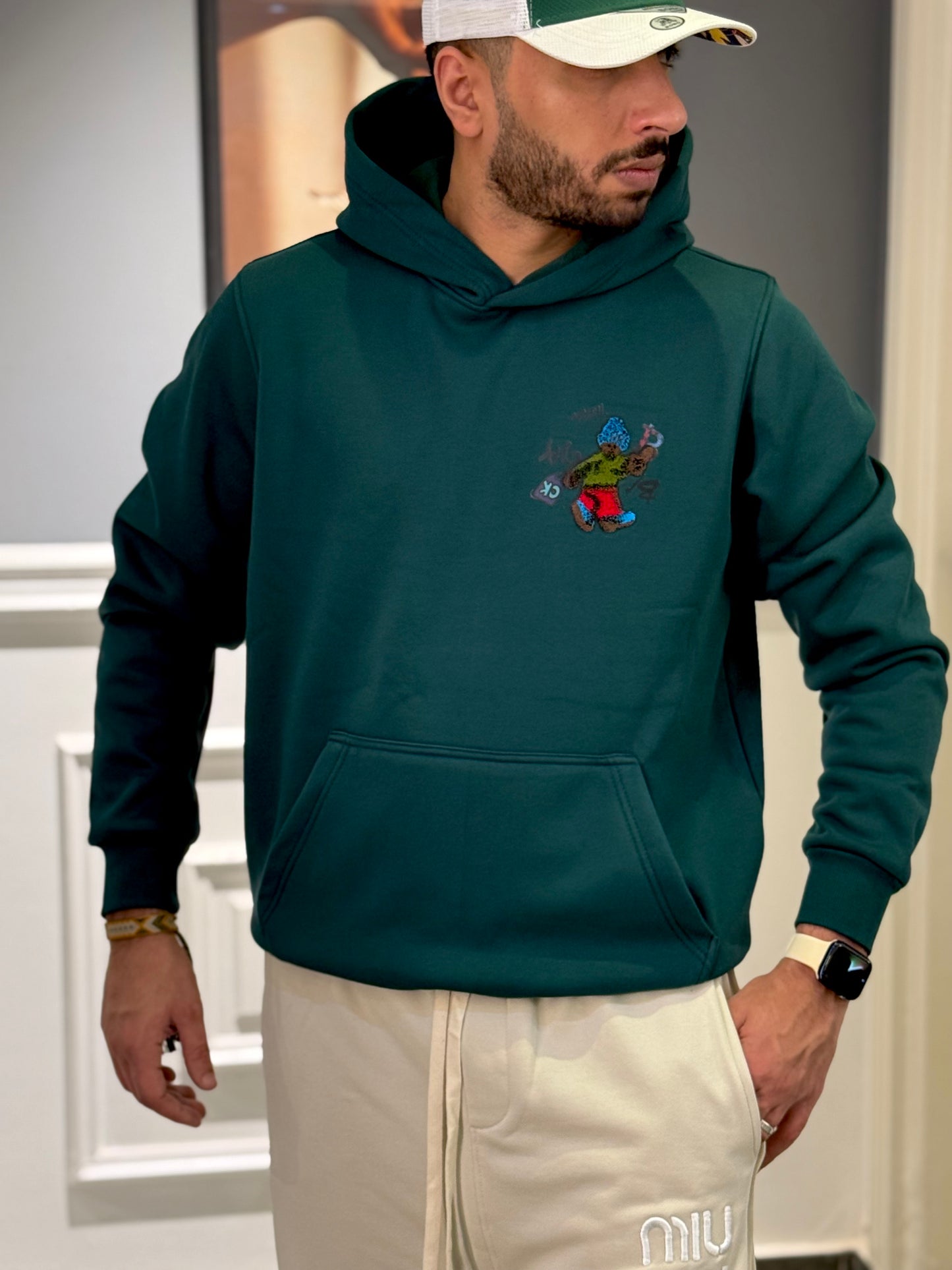 Green sahab hoodie