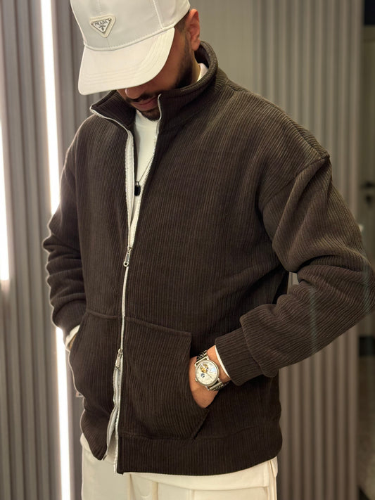 Brown Line Jacket