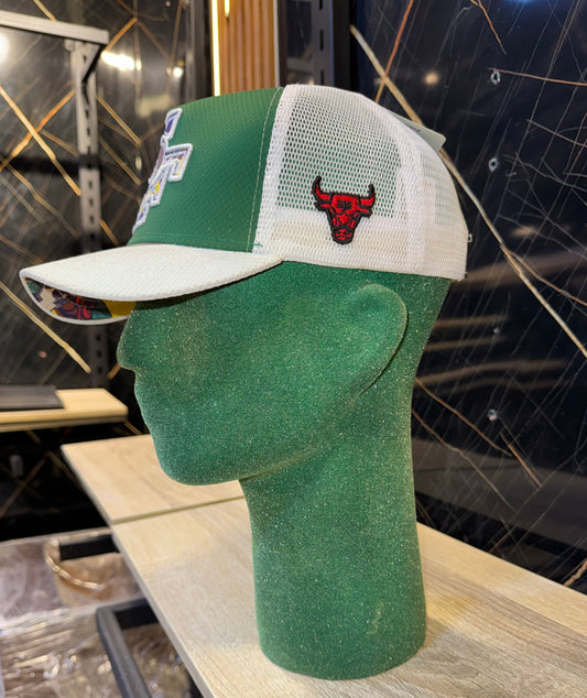 Redbull green x white