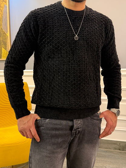 Round basic pullover