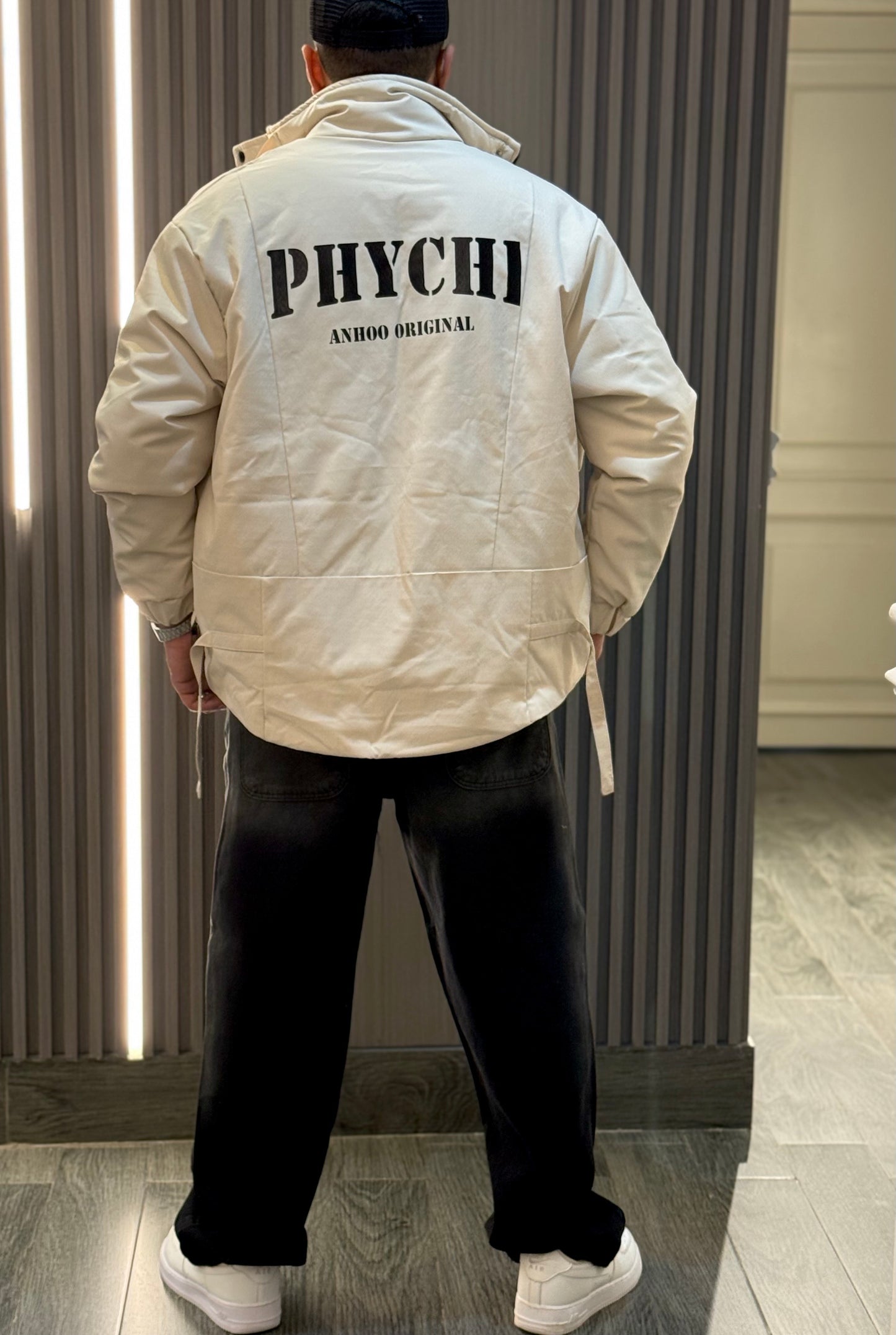 White Byche Bomber Jacket