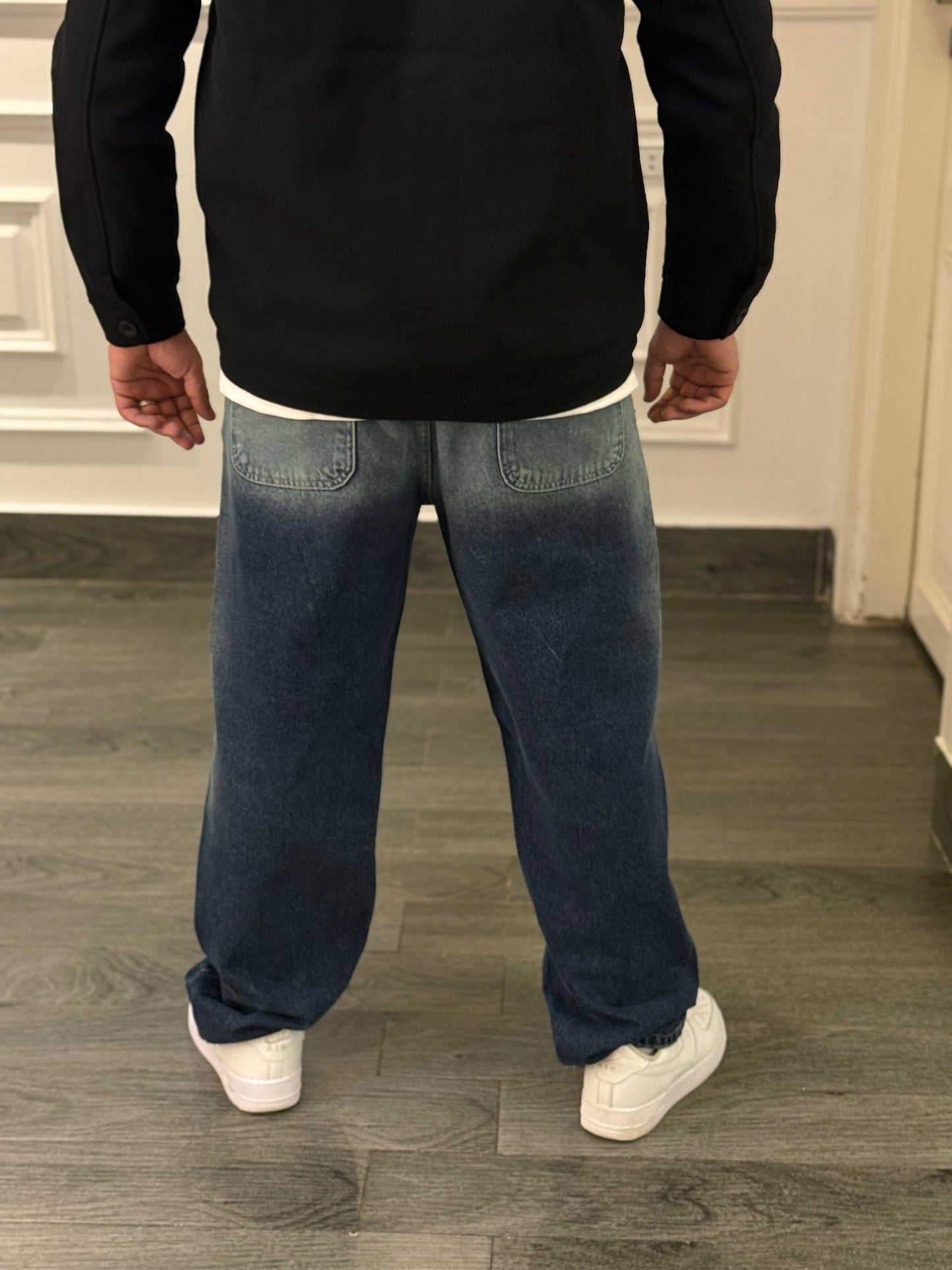 Dark Blue miumiu jeans