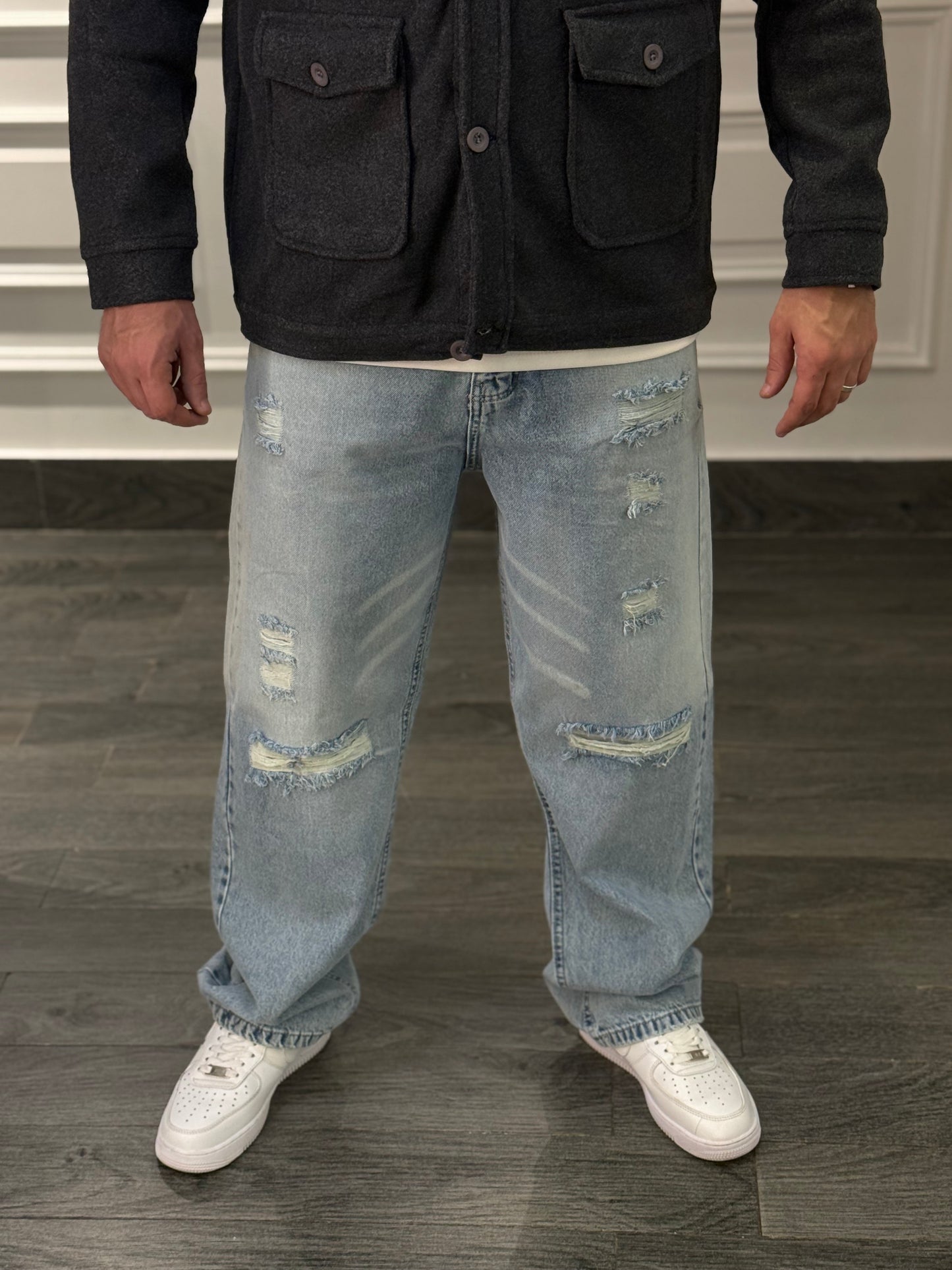 Light blue miumiu jeans