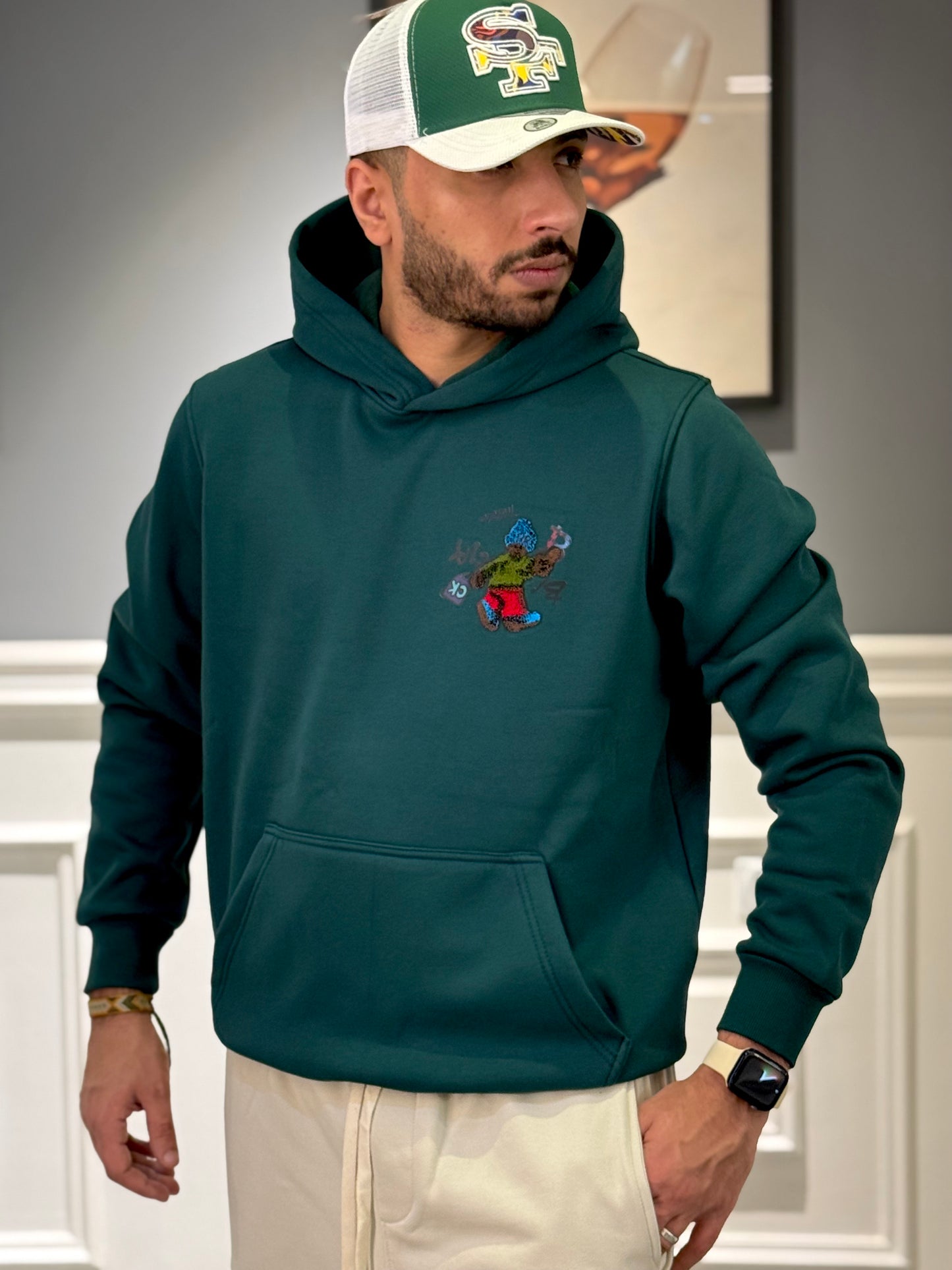 Green sahab hoodie