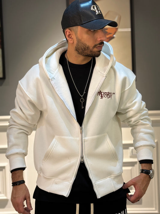 White easy sweatshirt