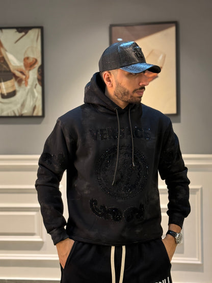 Black glitter Sweatshirt