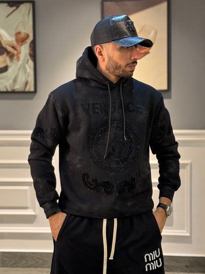 Black glitter Sweatshirt