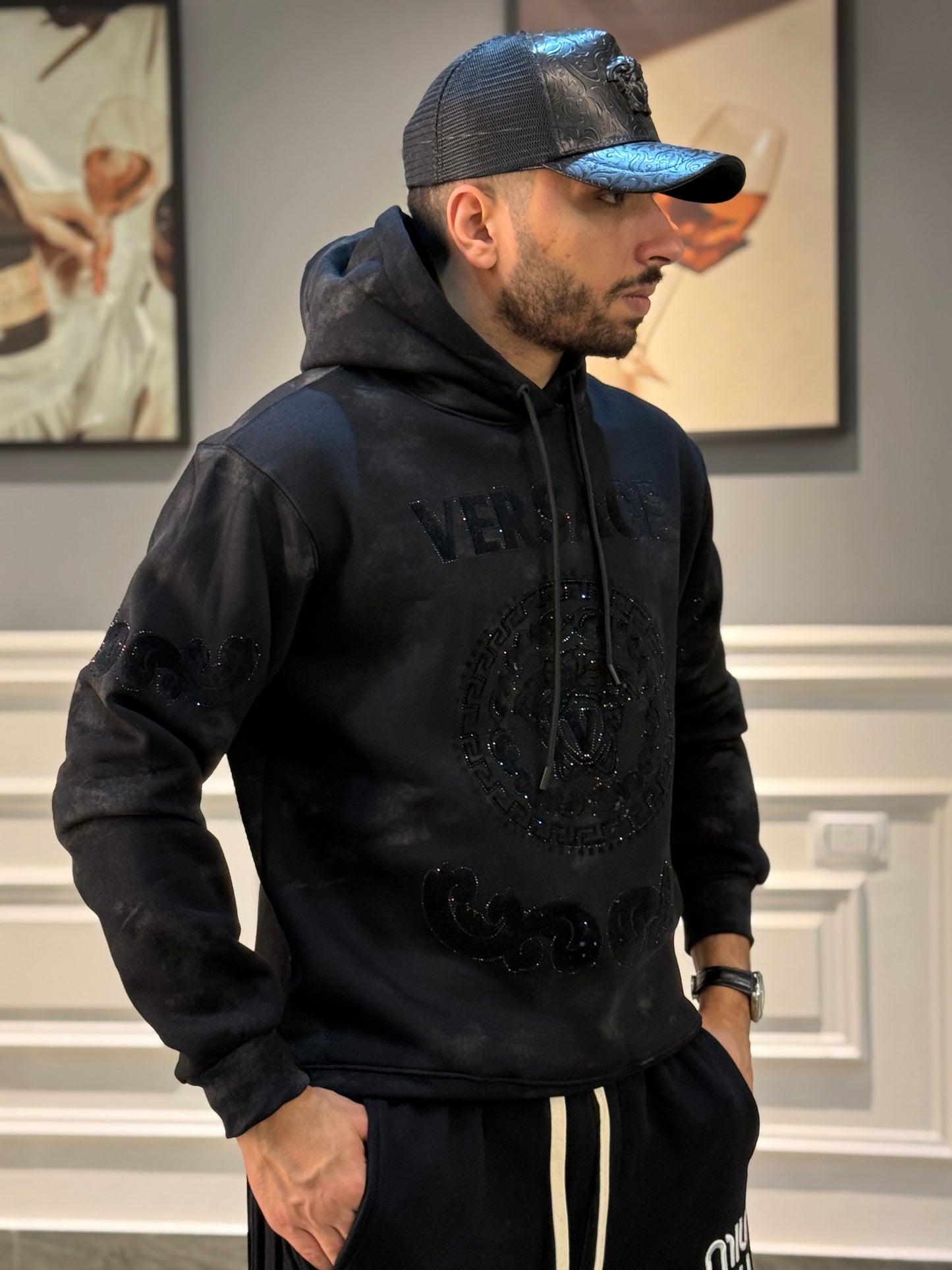 Black Versace Sweatshirt