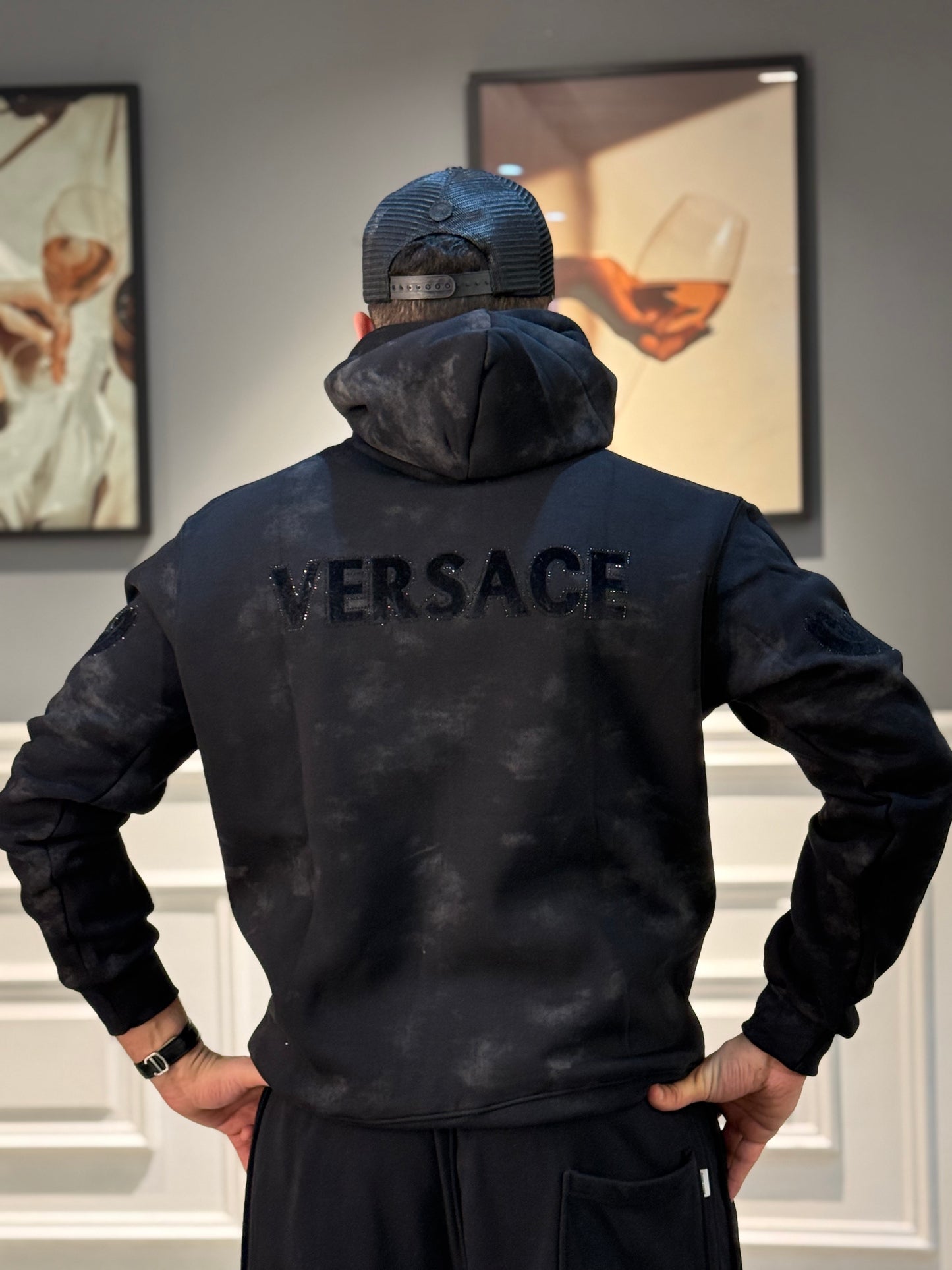 Black Versace Sweatshirt