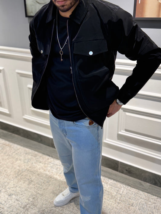 Light blue Lv print pants