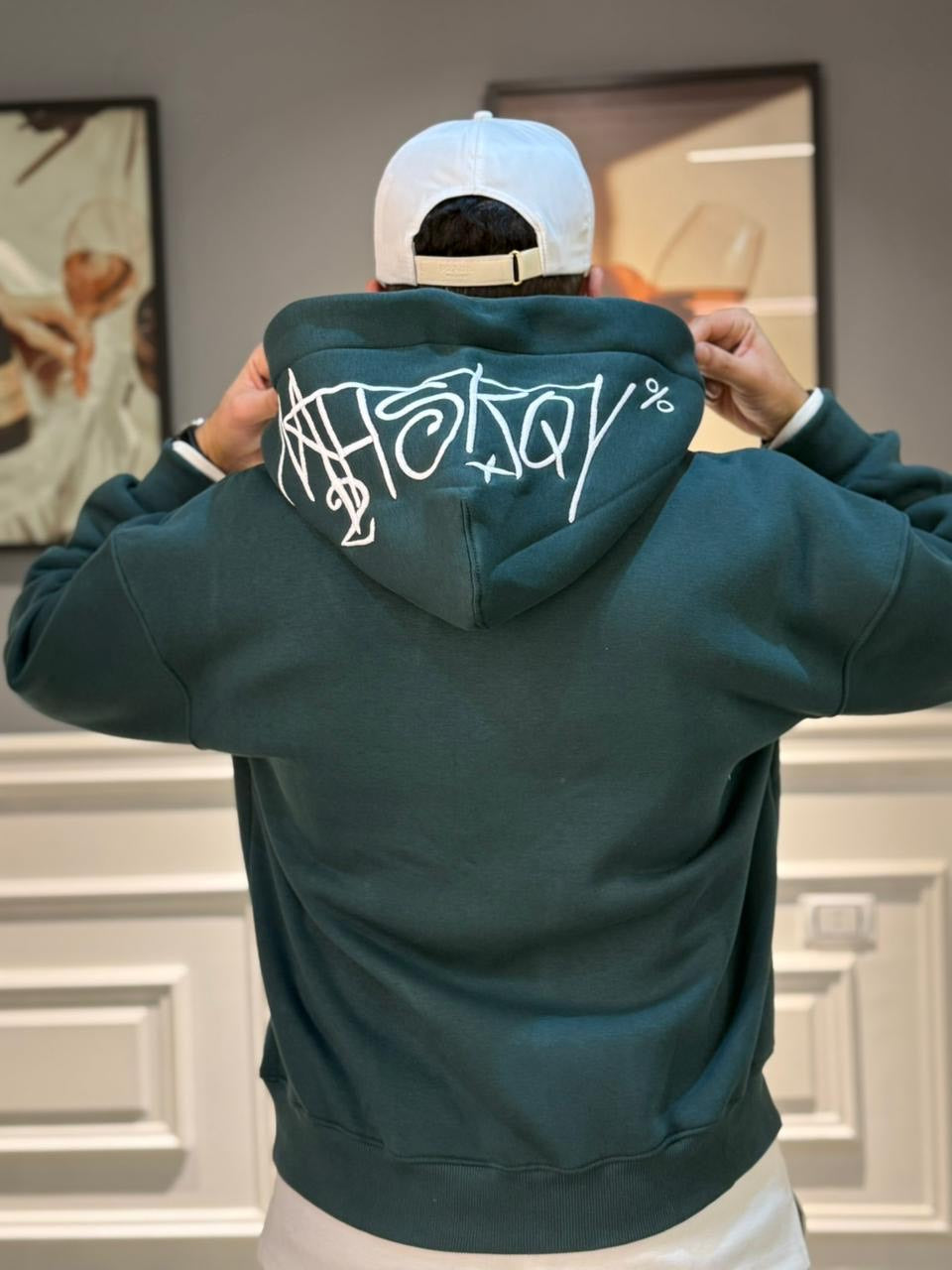 Green easy sweatshirt