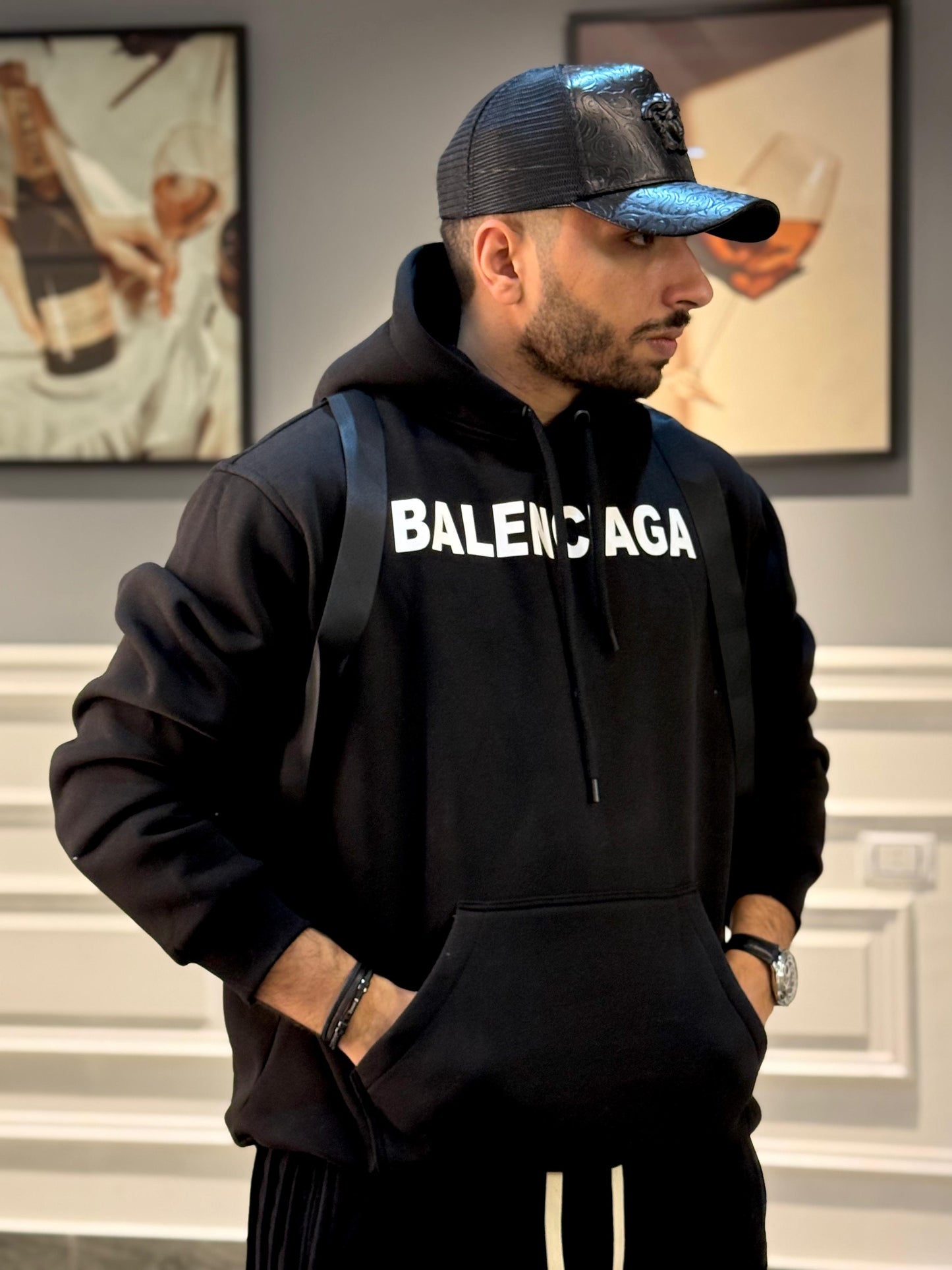 Backback hoodie