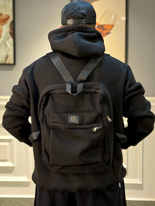 Backback hoodie